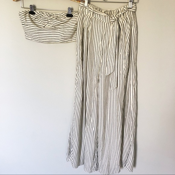 american eagle outfitters striped pants